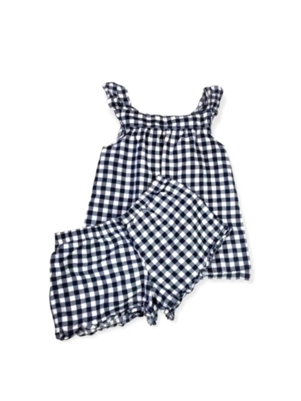 Carters Kids Gingham print Summer matching outfit